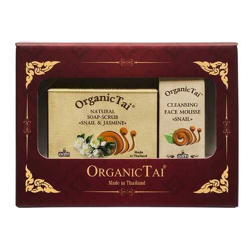 Набор косметики для лица OrganicTai Экстракт улитки и жасмин 60 мл + 100 г