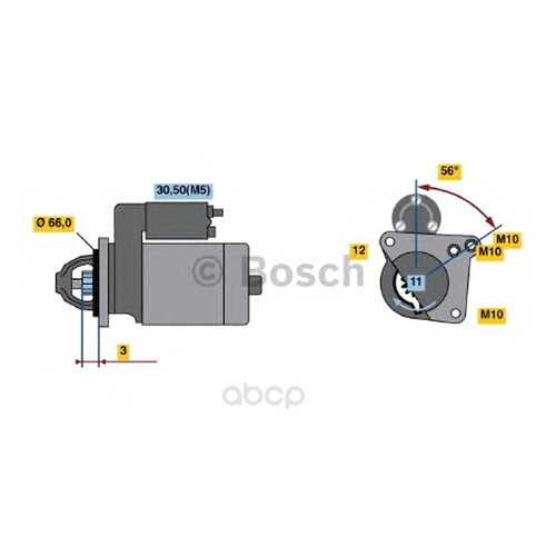 Стартер Bosch 0001107476