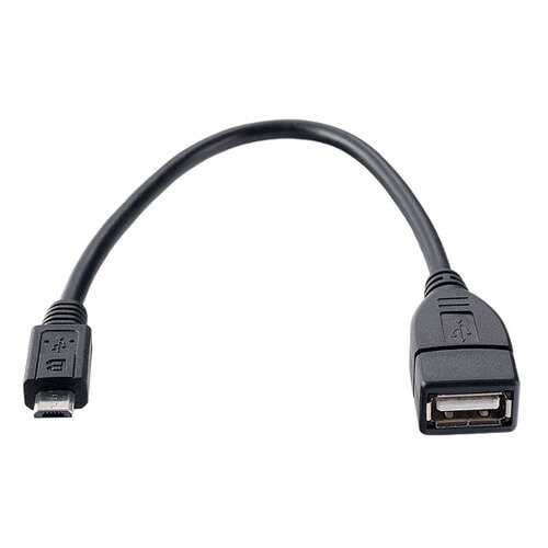 Кабель Perfeo USB2.0 A розетка - Micro USB вилка (OTG), длина 0,2 м. (U4202)