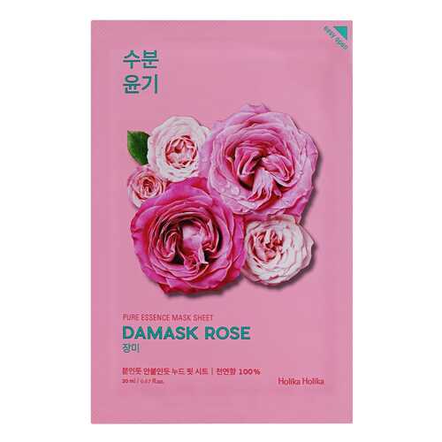 Маска для лица Holika Holika Pure essence Mask Sheet Damask Rose 20 мл