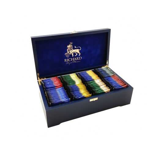 Чай Richard Royal Wooden Box ассорти 80 сашетов