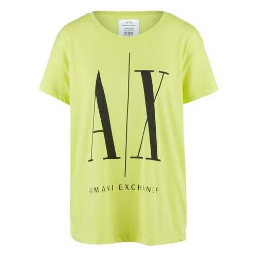 Футболка женская Armani Exchange 8NYTCX YJG3Z желтая S