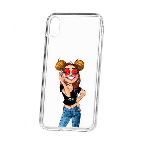Чехол Apple iPhone XS Max Kruche Print Smiling