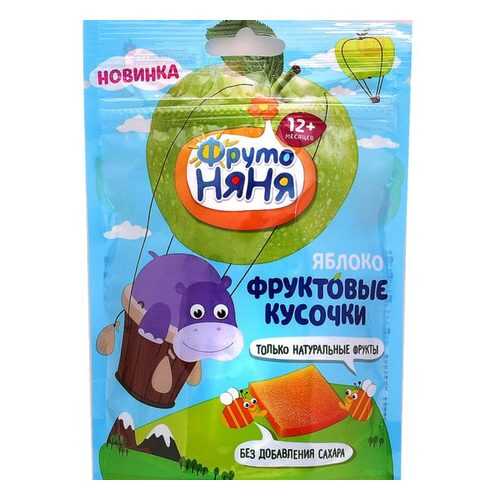 Фруктовые кусочки ФрутоНяня из яблок