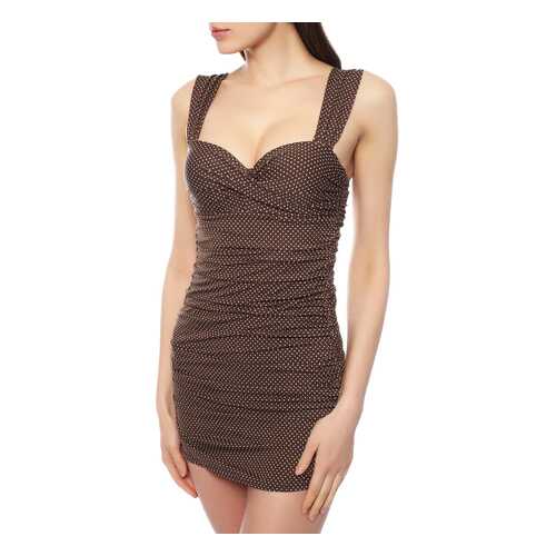 Купальник слитный женский BALNEAIRE 60360-1_AUDREY коричневый L