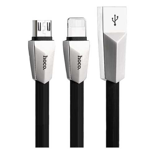 Кабель Hoco x4 Lightning 1м Black