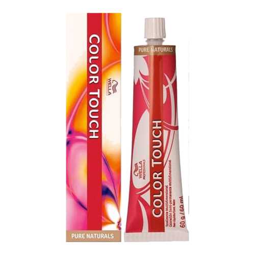 Тонирующая крем-краска Wella Color Touch без аммиака 4/0 Коричневый 60 мл