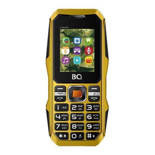 Мобильный телефон BQ 1842 Tank mini Yellow