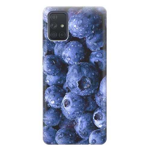 Чехол RE:PA для Samsung Galaxy A71 с принтом Черника
