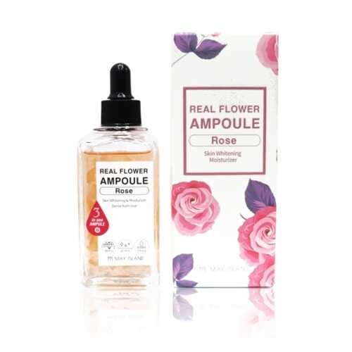 Сыворотка для лица May Island Real Flower Ampoule Rose