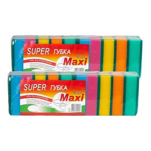 Verona SUPER MAXI, губка для посуды, 20 шт