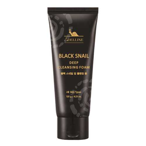 Пенка для умывания Adelline Black Snail Deep Cleansing Foam 120 мл