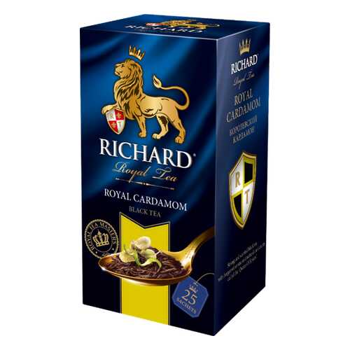 Чай Richard Royal Cardamom черный с добавками 25 пакетиков