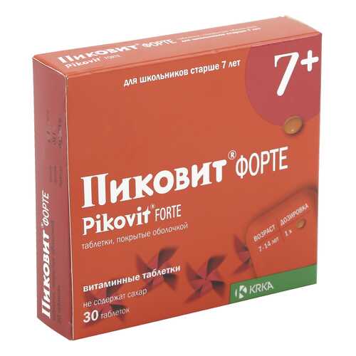 Пиковит форте таблетки 30 шт.