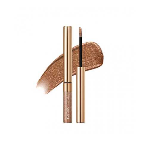 Тени для глаз сияющие Eco Soul Sparkling Eye BR01 Cafe Crema 2,7гр