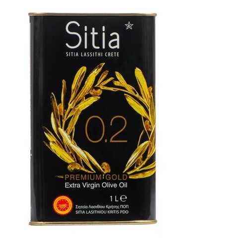 Масло оливковое Sitia Extra Virgin нерафинированное кислотность 0.2% 1000мл Греция