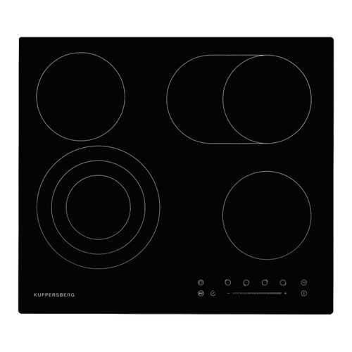 Встраиваемая варочная панель электрическая KUPPERSBERG ECS 623 Black