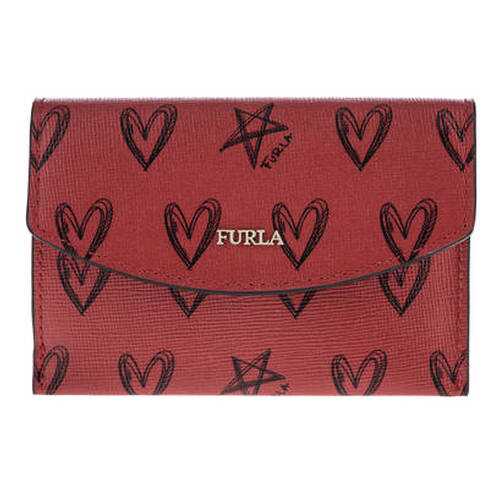 Визитница женскяя Furla 1046913 красная