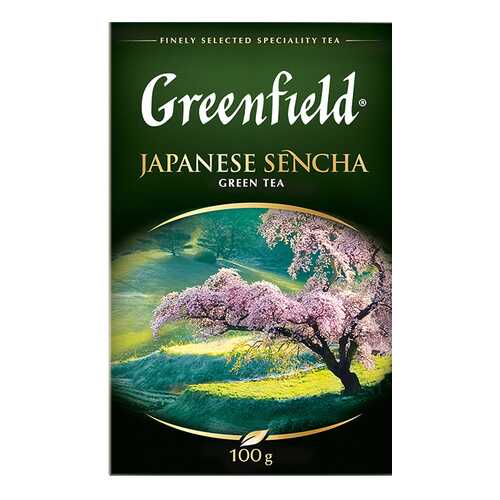 Чай зеленый листовой Greenfield Japanese Sencha 100 г