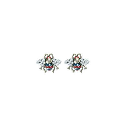 Серьги Corona style B005E1119089K001-GOLD