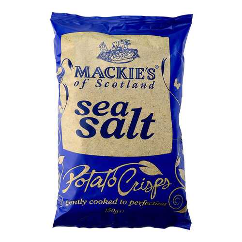Чипсы картофельные Mackie's at Taypack с морской солью 150 г