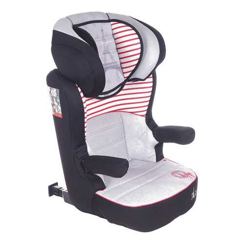 Автокресло Nania Myla Isofix Bonjour группа 1/2/3, Черный-Красный
