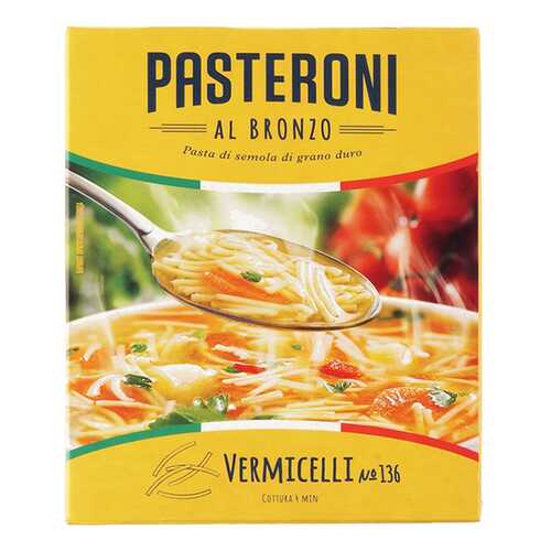 Макароны Pasteroni вермишель n136 400 г