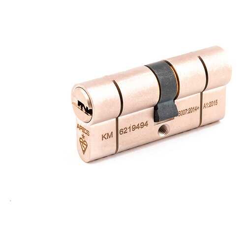 Цилиндровый механизм Apecs N6 ключ/ключ 31-35 (66мм) Ni (5key)