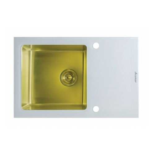 Кухонная мойка Seaman Eco Glass SMG-780W Gold (PVD) Золотой