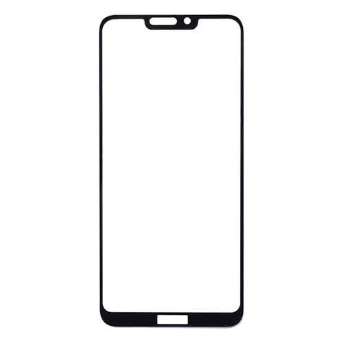 Защитное стекло на весь экран полноклеевое для Huawei Honor 8C черное