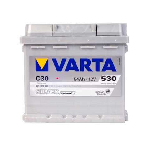 Аккумуляторная Батарея Silver Dynamic 19.5/17.9 Евро 54ah 530a 207/175/190 Varta