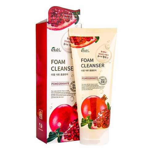 Пена для умывания с экстрактом граната Ekel Foam Cleanser Pomegrante 180 мл