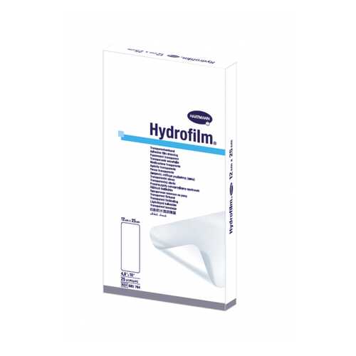 Самофиксирующаяся повязка HARTMANN Hydrofilm прозрачная 12 см х 25 см 25 шт.