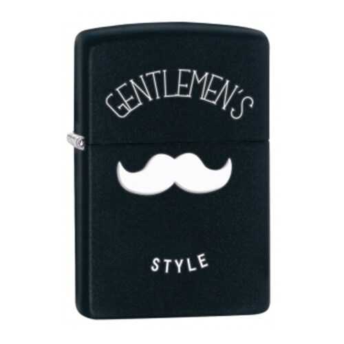 Зажигалка Zippo Gentlemen's Style 28663 Black Matte
