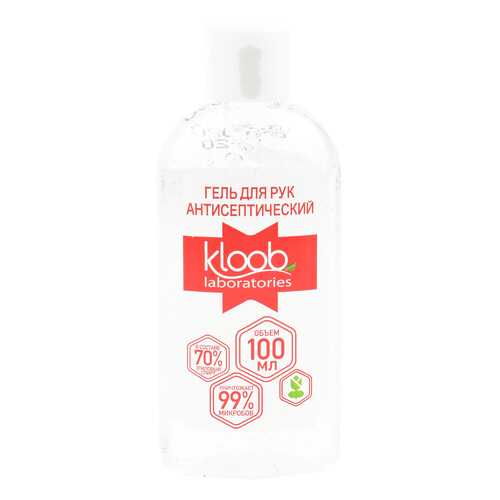 Антибактериальный гель Kloob laboratory для рук 100 мл, 1 шт.