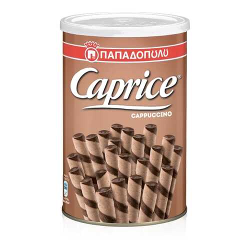 Вафли Caprice венские с кремом капучино 250г Греция