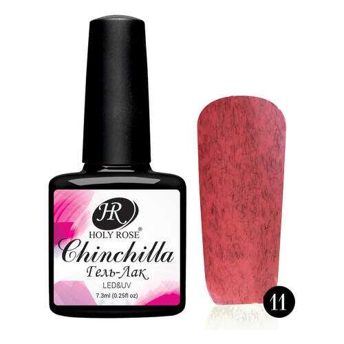 Гель-лак Holy Rose Chinchilla Ярко-розовый №11 7,3мл