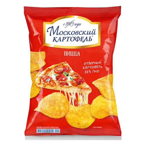 Чипсы картофельные Московский картофель пицца 150 г