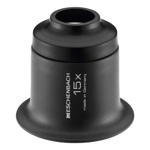 Лупа техническая каменная Eschenbach Stone magnifier, диаметр 13 мм, 15.0х