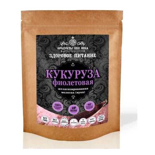 Кукуруза фиолетовая Продукты XXII века молотая мука желатинизированная 200 г