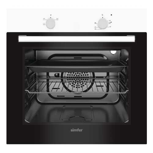 Встраиваемый электрический духовой шкаф Simfer B6EW04000 White