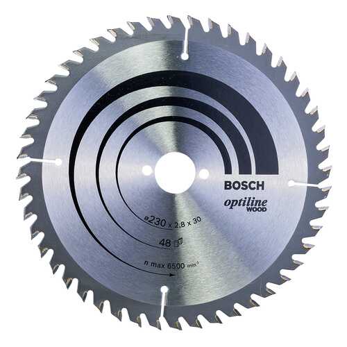 Диск по дереву Bosch STD WO 230x30-48T 2608640629