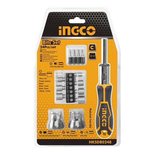 Отвертка-трещотка INGCO HKSDB0248 INDUSTRIAL