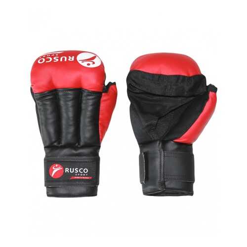 Перчатки для рукопашного боя Rusco Sport, к/з, красные (6)