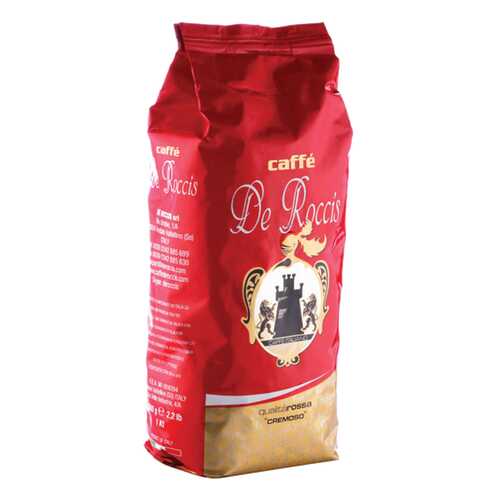 Кофе De Roccis rossa зерновой 500 г