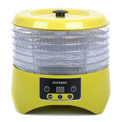 Сушилка для овощей и фруктов Oursson DH2302D/GA Yellow