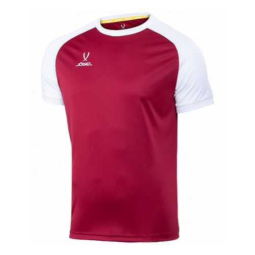 Jogel Футболка футбольная CAMP Reglan JFT-1021-G1, гранатовый/белый - M