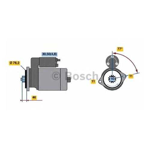 Стартер Bosch 0001123016