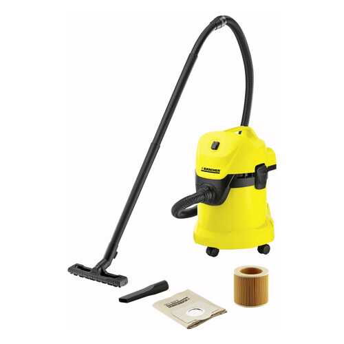 Строительный пылесос с контейнером для пыли Karcher WD 3