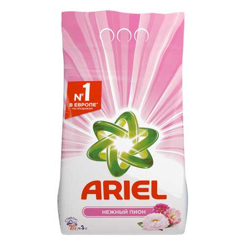 Стиральный порошок Ariel автомат нежный пион 3 кг